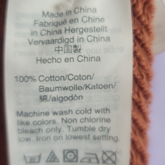 Madewell Men's Terracotta Hoodie - Picture 9 of 9